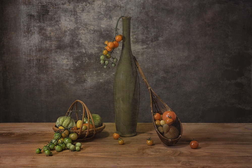 Still Life with Tomatos von Lydia Jacobs