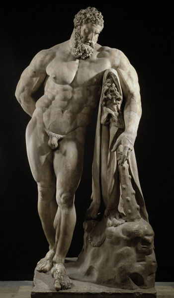 The Farnese Hercules, Roman von Lysippos