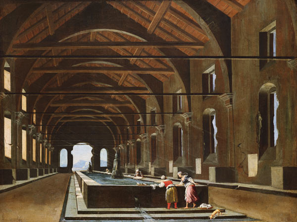 Women Washing Clothes von M. Codazzi