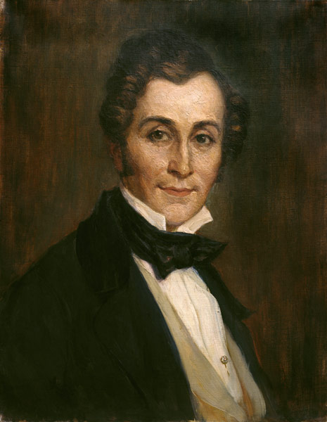Lortzing,  Portrait von M. von Liel