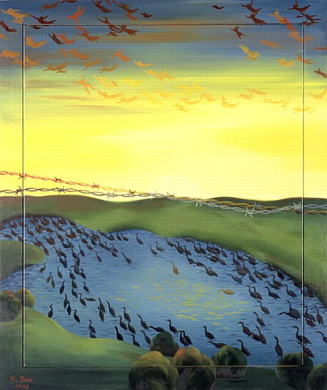 1956, 1988 (oil on canvas)  von Magdolna  Ban