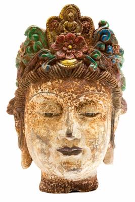 Antiker Frauenkopf von Marc Dietrich