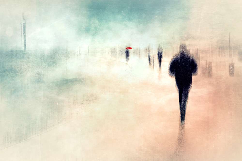 Walk (colored) von Marc Huybrighs