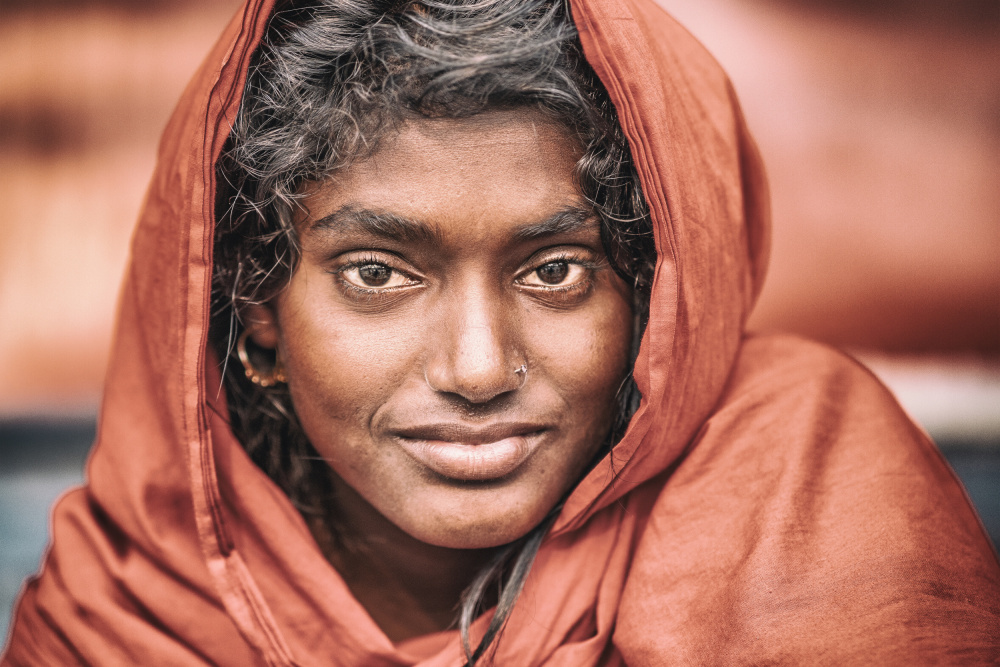 The girl from Manu tribe von Marcel Rebro