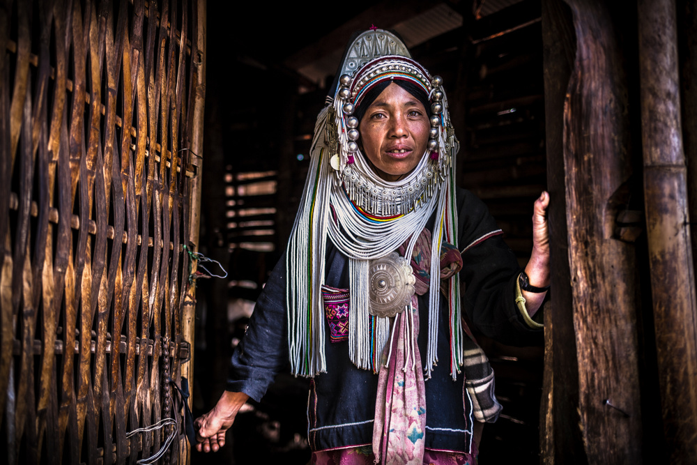 Akha Woman von Marco Tagliarino