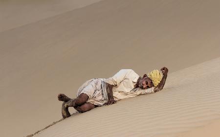 The camel drivers rest