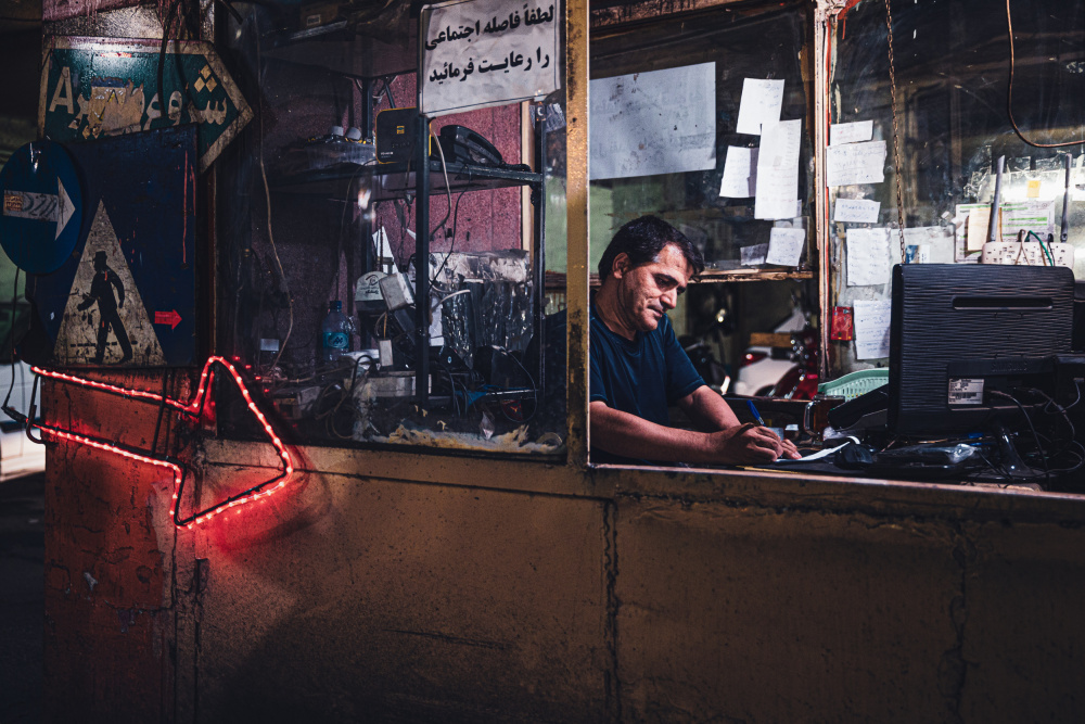 Night parking von Marco Tagliarino