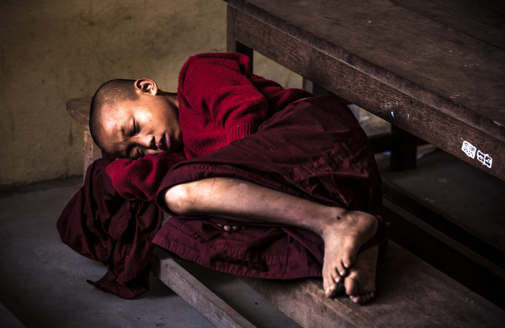 sleeping novice von Marco Tagliarino