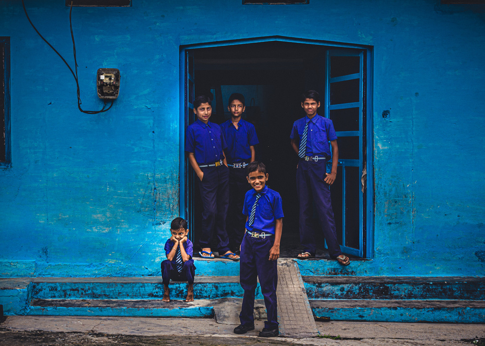 Back to blue school von Marco Tagliarino