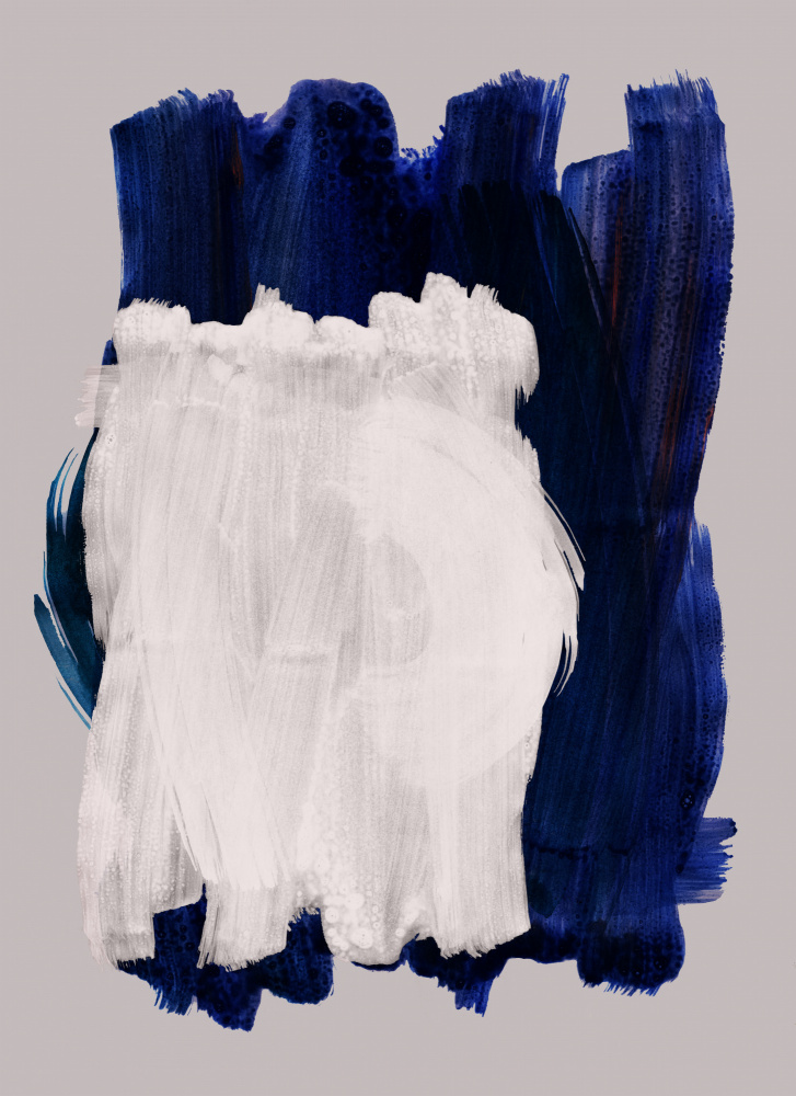 Abstract Brush Strokes 14 von Mareike Böhmer