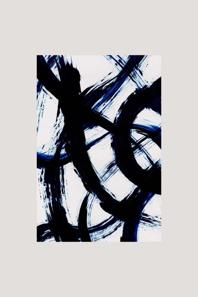 Abstract Brush Strokes 98 von Mareike Böhmer