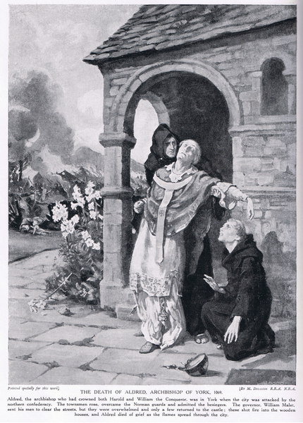 The death of Aldred, Archbishop of York AD1069s von Margaret Dovaston