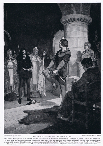 The deposition of King Edwrad II AD1327s von Margaret Dovaston
