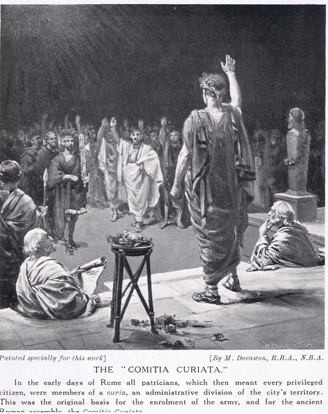 The Comita Curiata von Margaret Dovaston