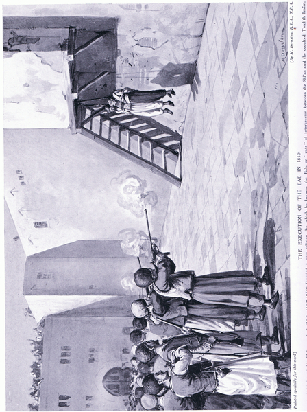 The execution of the Bab in 1850AD von Margaret Dovaston
