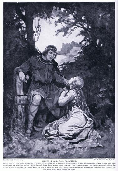 Henry II and fair Rosamunds