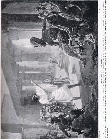 Joseph before Pharaoh