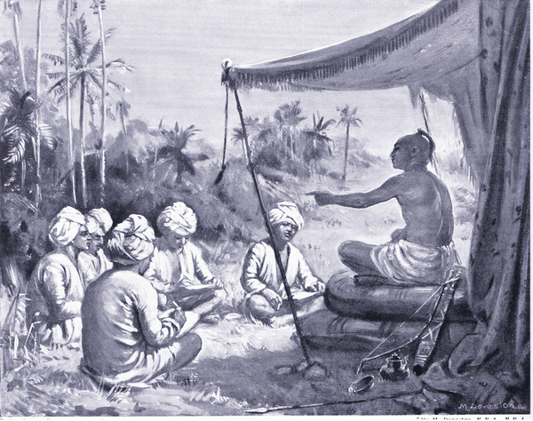 Kulottunga Chola instructs his surveyors 1086 AD von Margaret Dovaston