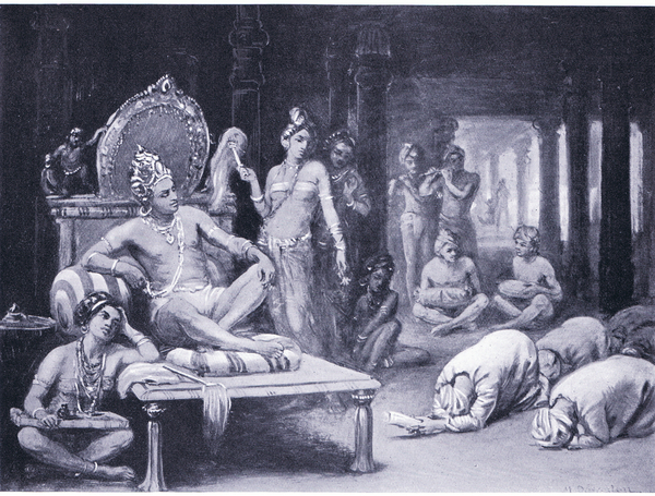 Vikramanka Chalukhya sends a friendly message to Kulottunga Chola von Margaret Dovaston