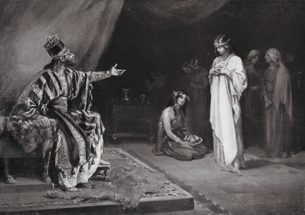 Marriage of an Assyrian Princess to Kara-indash, King of Babylon von Margaret Dovaston