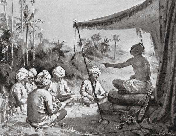 Kulottunga Chola instructs his Surveyors, AD 1086 von Margaret Dovaston