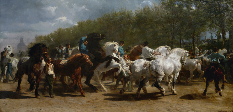 Der Pferdemarkt von Maria-Rosa Bonheur