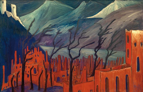 Rote Stadt von Marianne von Werefkin