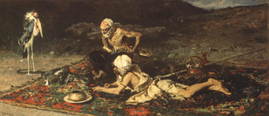 Schlangenbeschwörer von Mariano Fortuny