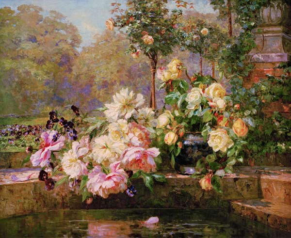 Rosenzeit, 1895 von  Marie Egner