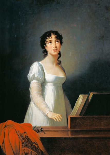 Bildnis der italienischen Sängerin A. Katalani. von Marie Elisabeth-Louise Vigée-Lebrun