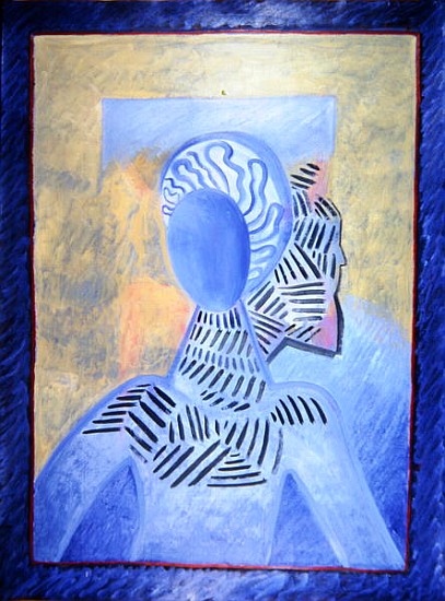 Zoe l''Africaine, 1993 (oil on paper)  von Marie  Hugo