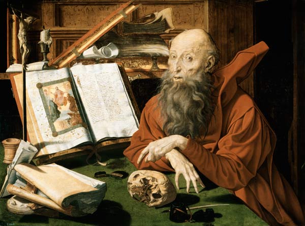 Der Heilige Hieronymus von Marinus Claeszon van Reymerswaele