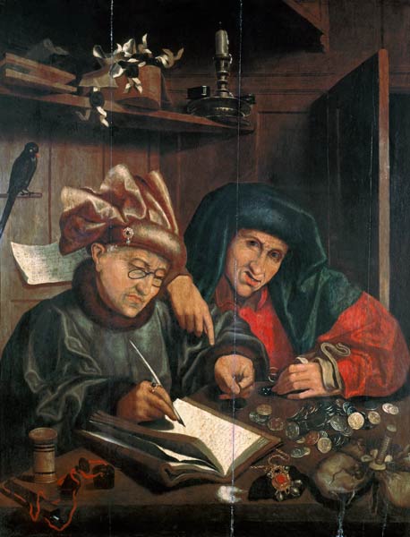The Money Lenders von Marinus van Reymerswaele
