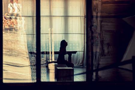 inside and outside the museum