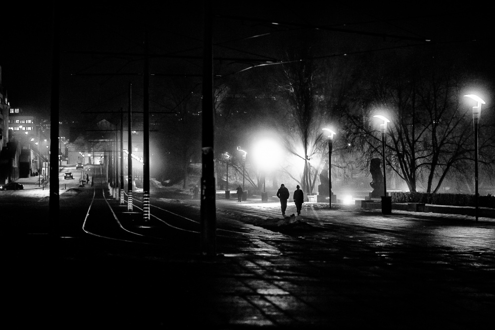 Night walk von Marius Noreger