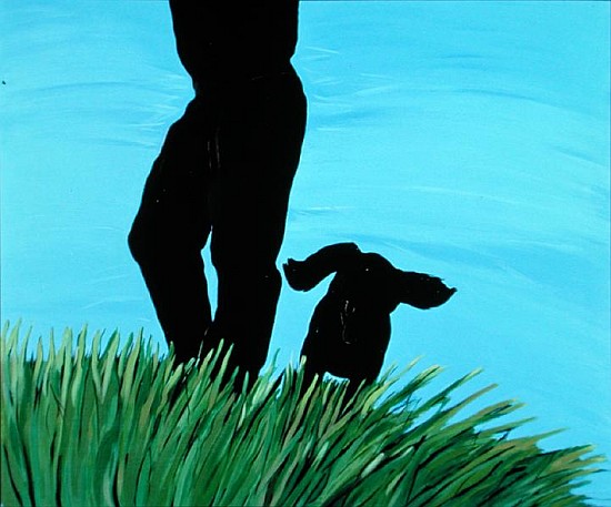 Chestertown Afternoon, 1997 (acrylic on canvas)  von Marjorie  Weiss