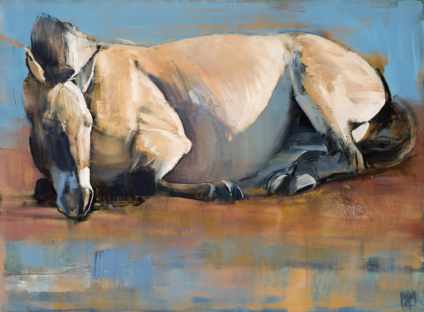 Blue Sky Day, (Przewalski) von Mark  Adlington