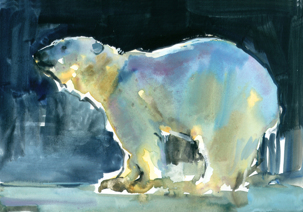 Ice Silhouette von Mark  Adlington