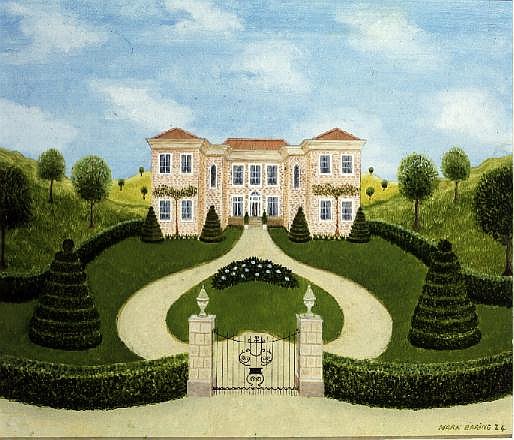 Blue Rhododendrons, 1984  von Mark  Baring