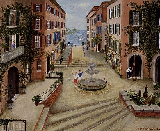 Italian Scene  von Mark  Baring