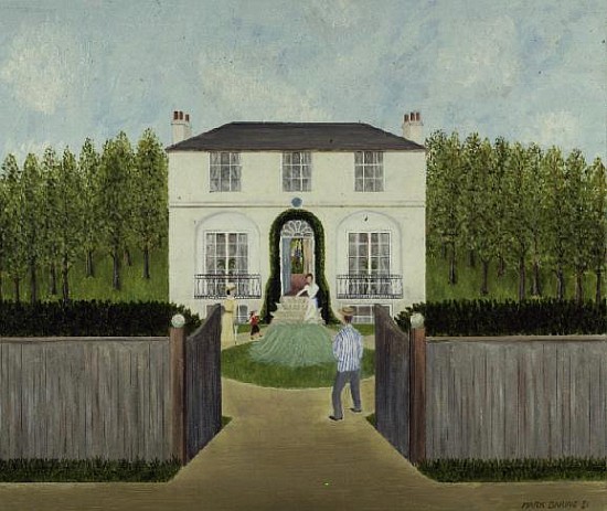 Keats House, Hampstead, 1981  von Mark  Baring