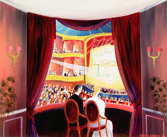 Night at the Ballet, 1984  von Mark  Baring