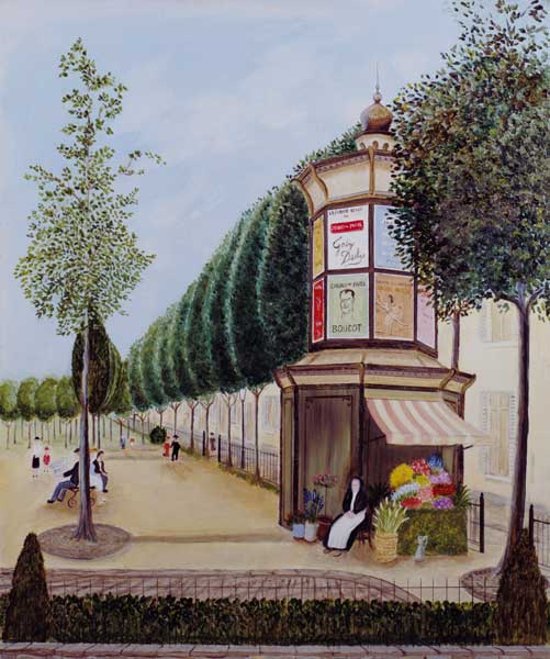 Place de Clichy, Paris  von Mark  Baring