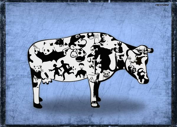 Street Art Animal von Markus Bergmann