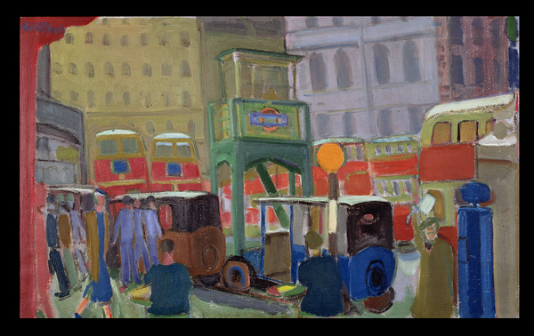 London Street Scene von Martin Bloch