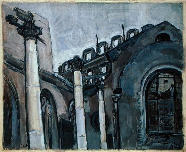 Bombed City Church von Martin Bloch