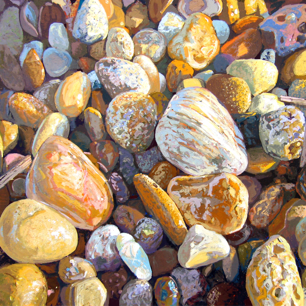 Beach Pebbles von Martin  Decent