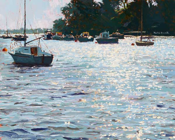 Morning Tide, 2006 (oil on board)  von Martin  Decent