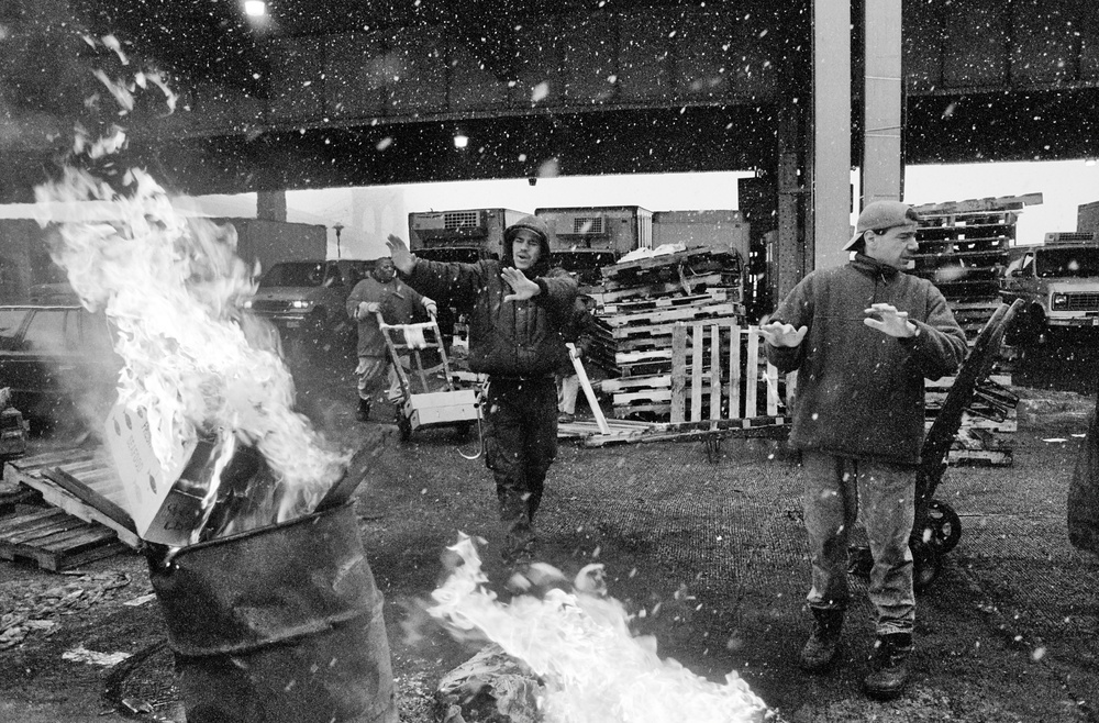 Former Fulton Fish Market - NYC von Martin Froyda