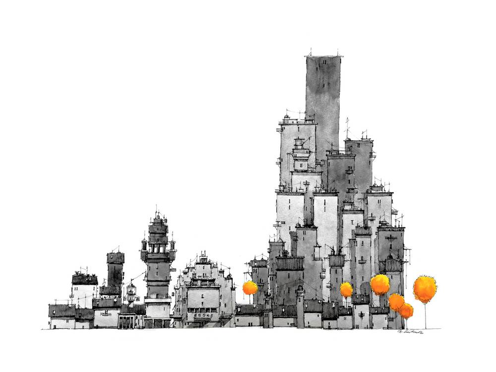 City Nr.: 006 (Urban, City, Lockdown, Dark, Dunkel) von Martin Lachmair